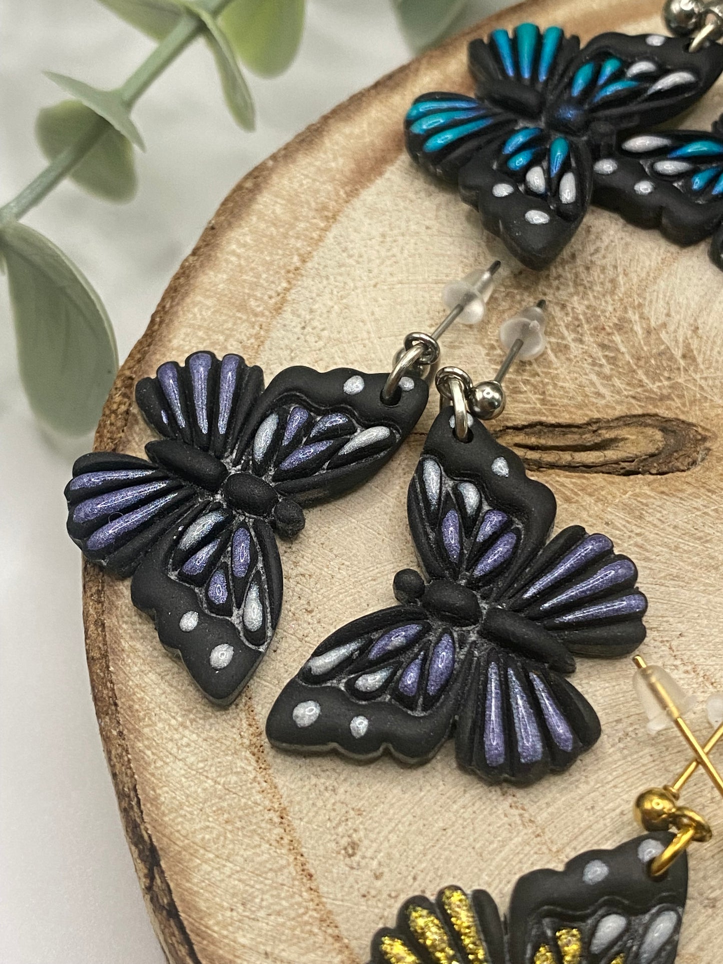 Pendientes mariposa