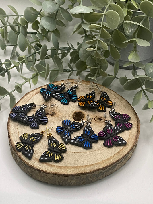 Pendientes mariposa