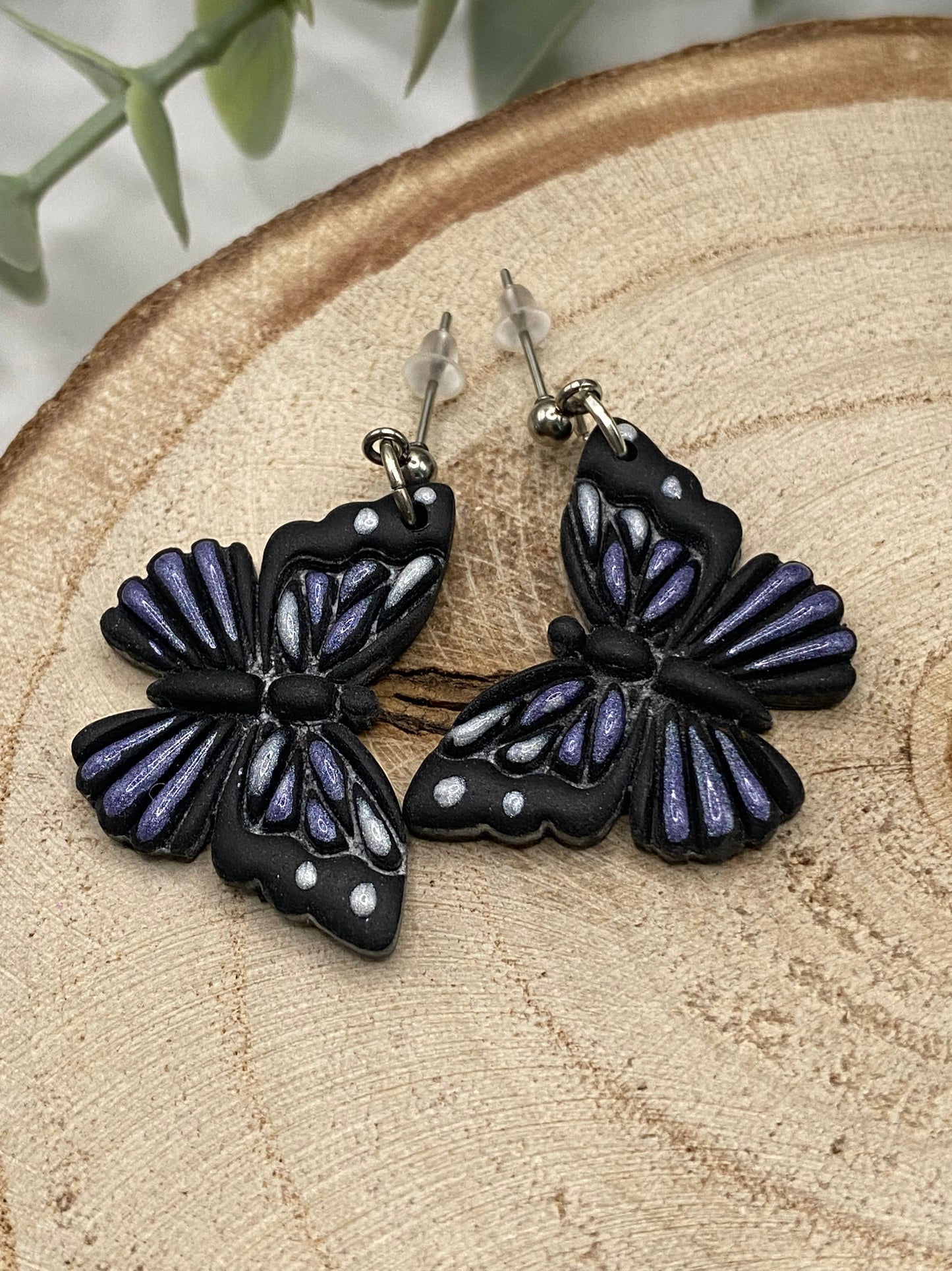 Pendientes mariposa